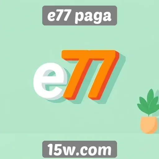 Transparência nas transações do e77 paga